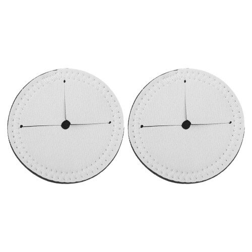 Manchons isolants pour boissons, base vierge, lot de 2