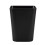 Cubo de basura rectangular resistente, color negro, 7,48 x 9,13 pulgadas. 1