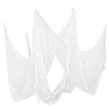 Halloween white creepy cloth 30" x 72" pack of 5