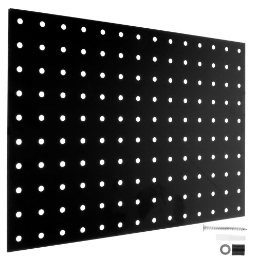 Panneau mural perforé métallique 32 x 32 pouces 1
