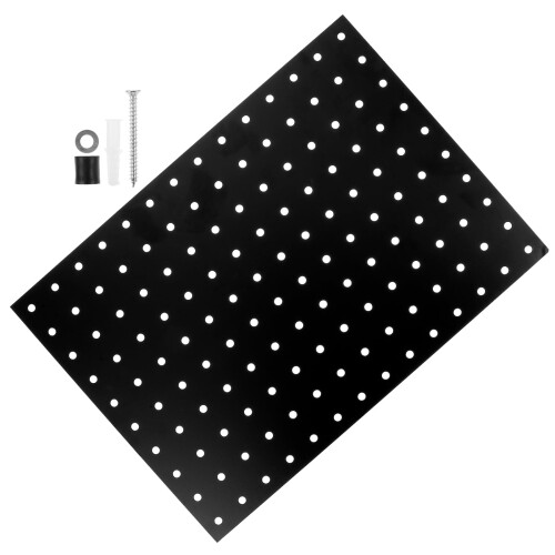 Panneau mural perforé métallique 32 x 16 pouces 2