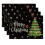 Set de 4 sets de table de Noël 1
