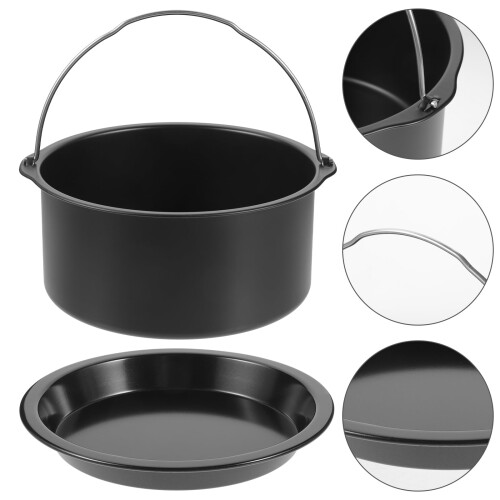 Gjenbrukbart stekebrett til airfryer, non-stick, 1 sett 2