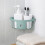 Windfall Corner Shower Caddy Adjustable Metal Triangle Shelf 4