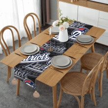 Linen-Style Table Runner with Tassels, 3 Colors