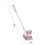 Toilettenbürste und Halter mit langem Griff (50 cm) 3