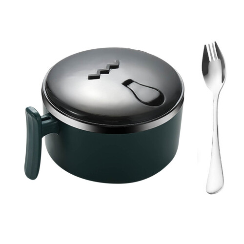 Keeplus Double-Wall Stainless Steel Ramen Bowl 1000ml 1