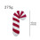 Christmas candy cane pillow red soft cushion 1 piece 3