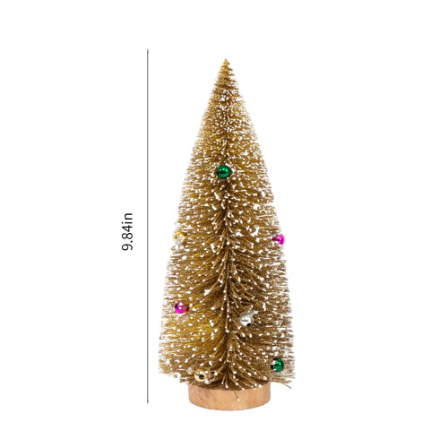 UHUYA Christmas Tree Decor Gold Ornament Set 2