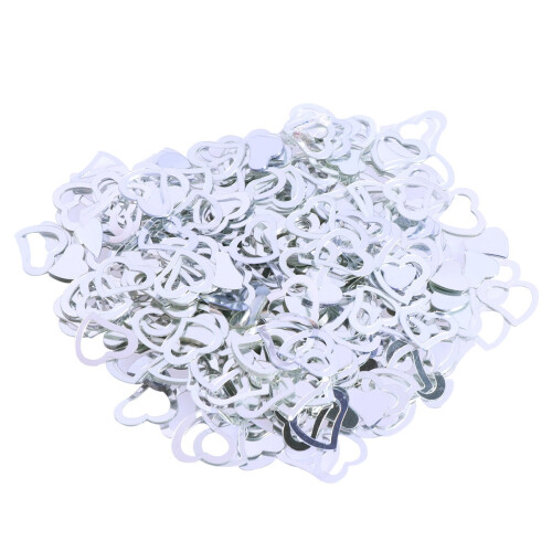 Love Heart Confetti Romantic Table Decor 600 Pcs 1