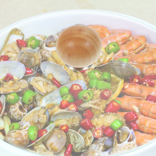 Frying Pan Lid Replacement Cover for Wok 1