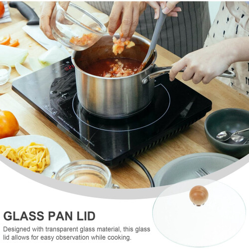 Frying Pan Lid Replacement Cover for Wok 2