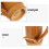 Vaso de bambu para flores, ideal para decoração de casa, 16,5 cm (6,5 polegadas). 3