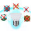 Lampe UVC E27 72 LED pour usage domestique et festif 7