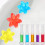 Toilet Deodorant Gel Flower Shape 75g 4