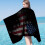 Strandhanddoek met Amerikaanse vlag, 60x30 inch, extra groot, sneldrogend. 4