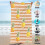 Serviette de plage en microfibre anti-sable à séchage rapide 68,5 x 150 cm 7