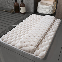 Tapis de bain en mousse à mémoire de forme ultra épais et antidérapant 50 x 75 cm