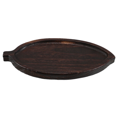 Træ tebakke til servering, 25x11,5 cm