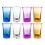 Ensemble de 8 verres à whisky en acrylique 1