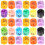 200 marqueurs de taille de cintres à code couleur 1