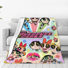 Couverture polaire en microfibre Powerpuff Girls 80x60 pouces