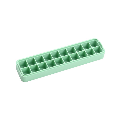 Bac à glaçons en silicone AURIGATE avec couvercle, 12 cubes