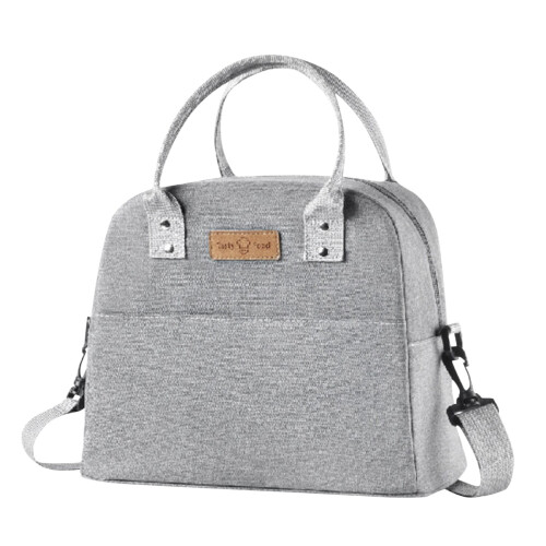 Isolierte Lunchbox für Erwachsene, Grau, 1 Stück