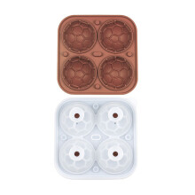 Moldes de silicona con forma de balón de fútbol para bebidas frías (paquete de 12)