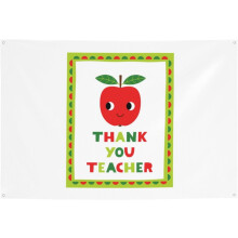Teachers Appreciation Week Banner 47x71 in Polyester