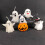 Halloween-kynttilät parafiinista, 6 kpl 6