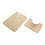 Bathroom Rug Set Memory Foam 2 pcs Non-Slip Absorbent 3