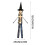 LED Halloween string lights ghost skeleton decor 3