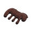 Cuir Chevelu Santal Large Dents Massage Bois Ergonomique 1