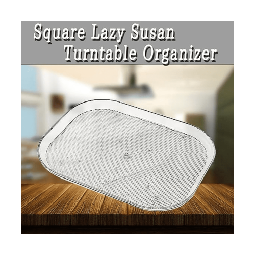 Turntable Storage Rack for Kitchen and Refrigerator 1 Pc 2