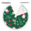 Saia para árvore de Natal rústica, decoração de inverno, 91 cm (36 polegadas) 4