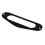 4Pcs Single Coil Humbucker Pickup Rings Black Guitar Mounting Frames 1