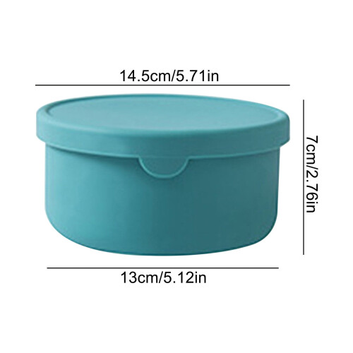 Silicone Portable Sealed Lunch Box for Students 1 Piece 1