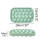 AURIGATE silicone ice cube tray with cover 12-cube 2