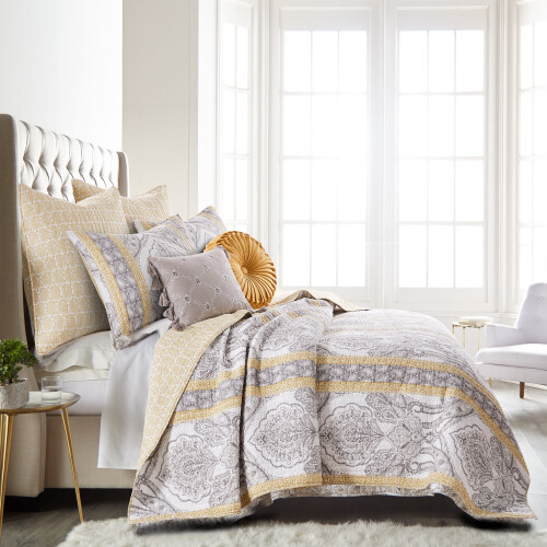Διακοσμητικό μαξιλάρι Levtex Home St. Ives 14x18 ίντσες γκρι 2