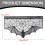 Halloween black lace bat curtain 2 pcs 3