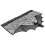 Halloween black lace bat curtain 2 pcs 6