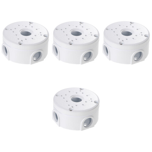 4Pièces Boîte De Jonction Compatible Caméras Dôme Et Fixations 1