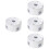 4Pièces Boîte De Jonction Compatible Caméras Dôme Et Fixations 5