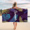 Strandhanddoek van microvezel, extra groot, 29 x 59 inch 6