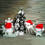 Christmas Tree Decorated Mini Desk Top 16 Inch Silver 5
