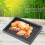 Bandeja de té rectangular de madera de 22x15 cm. 2