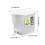 Distributeur de boissons Ongmies blanc 3,5 L avec robinet 2