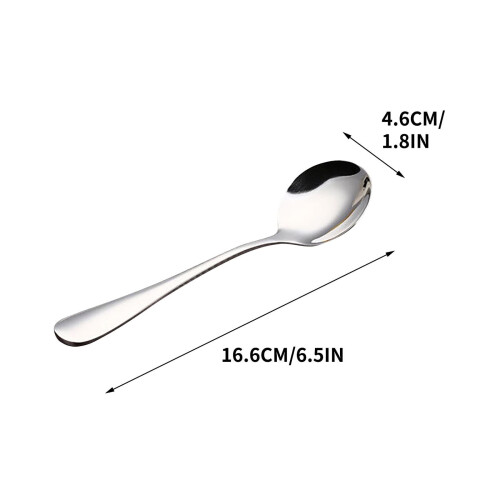 Rostfria skedar och gafflar, set, 10 delar 2