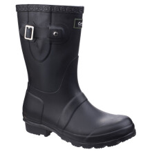 (8 UK, Black) Cotswold Womens Windsor Short Waterproof Wellington Boots